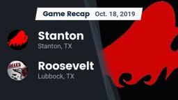Recap: Stanton  vs. Roosevelt  2019