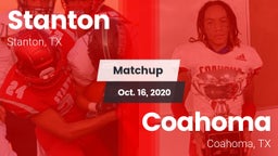 Matchup: Stanton  vs. Coahoma  2020