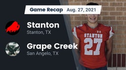 Recap: Stanton  vs. Grape Creek  2021