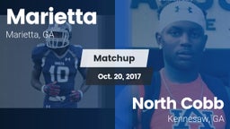 Matchup: Marietta  vs. North Cobb  2017