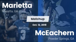 Matchup: Marietta  vs. McEachern  2018