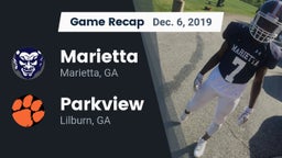 Recap: Marietta  vs. Parkview  2019