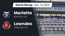 Recap: Marietta  vs. Lowndes  2019