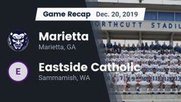 Recap: Marietta  vs. Eastside Catholic  2019
