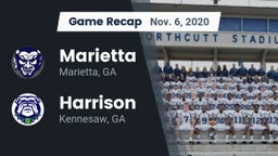 Recap: Marietta  vs. Harrison  2020