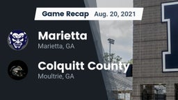Recap: Marietta  vs. Colquitt County  2021