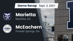 Recap: Marietta  vs. McEachern  2021