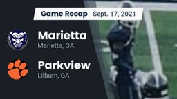 Recap: Marietta  vs. Parkview  2021