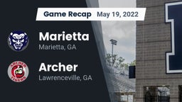 Recap: Marietta  vs. Archer  2022