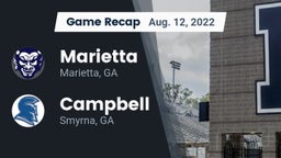 Recap: Marietta  vs. Campbell  2022