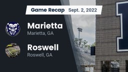Recap: Marietta  vs. Roswell  2022