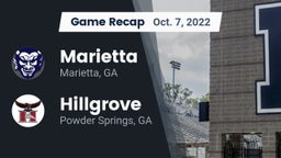 Recap: Marietta  vs. Hillgrove  2022