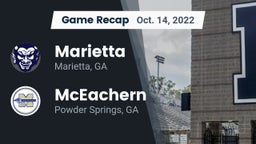 Recap: Marietta  vs. McEachern  2022