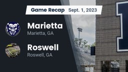 Recap: Marietta  vs. Roswell  2023