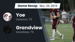 Recap: Yoe  vs. Grandview  2019