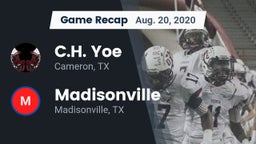 Recap: C.H. Yoe  vs. Madisonville  2020