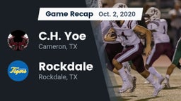 Recap: C.H. Yoe  vs. Rockdale  2020