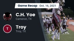 Recap: C.H. Yoe  vs. Troy  2021