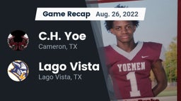 Recap: C.H. Yoe  vs. Lago Vista  2022