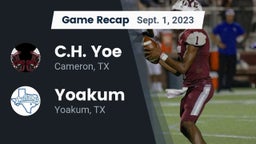 Recap: C.H. Yoe  vs. Yoakum  2023