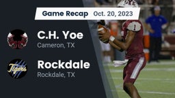 Recap: C.H. Yoe  vs. Rockdale  2023