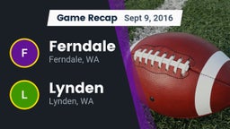 Recap: Ferndale  vs. Lynden  2016