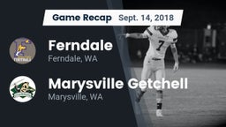 Recap: Ferndale  vs. Marysville Getchell  2018