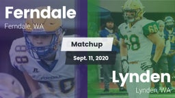Matchup: Ferndale  vs. Lynden  2020