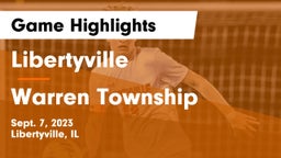 Libertyville  vs Warren Township  Game Highlights - Sept. 7, 2023