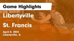 Libertyville  vs St. Francis  Game Highlights - April 8, 2024