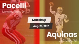 Matchup: Pacelli  vs. Aquinas  2017