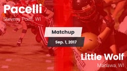Matchup: Pacelli  vs. Little Wolf  2017