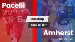 Matchup: Pacelli  vs. Amherst  2017