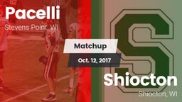 Matchup: Pacelli  vs. Shiocton  2017