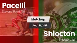Matchup: Pacelli  vs. Shiocton  2018