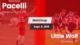 Matchup: Pacelli  vs. Little Wolf  2018