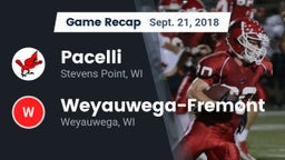 Recap: Pacelli  vs. Weyauwega-Fremont  2018