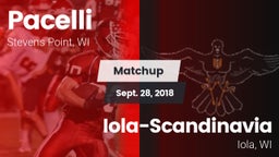 Matchup: Pacelli  vs. Iola-Scandinavia  2018