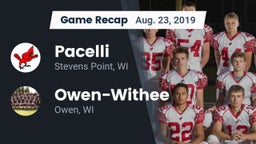 Recap: Pacelli  vs. Owen-Withee  2019