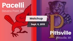 Matchup: Pacelli  vs. Pittsville  2019