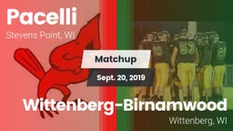 Matchup: Pacelli  vs. Wittenberg-Birnamwood  2019
