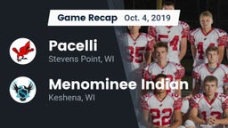 Recap: Pacelli  vs. Menominee Indian  2019