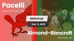 Matchup: Pacelli  vs. Almond-Bancroft  2019