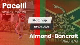 Matchup: Pacelli  vs. Almond-Bancroft  2020