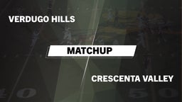 Matchup: Verdugo Hills High vs. Crescenta Valley 2016
