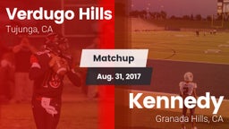 Matchup: Verdugo Hills High vs. Kennedy  2017