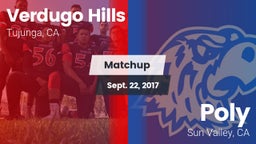 Matchup: Verdugo Hills High vs. Poly  2017