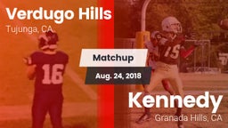 Matchup: Verdugo Hills High vs. Kennedy  2018