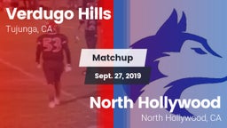 Matchup: Verdugo Hills High vs. North Hollywood  2019