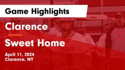 Clarence  vs Sweet Home  Game Highlights - April 11, 2024